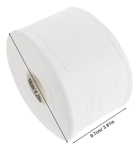 1 Rollo De Almohadillas Desmaquillantes Lavables: Paños Faci