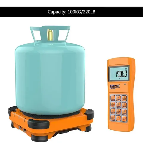 Balanza Lmc-310 Elitech Hasta 100kg Bluetooth C/corte Autom.