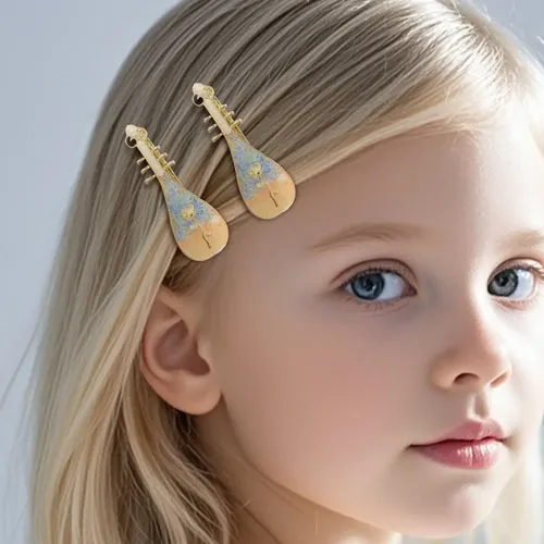 Pinza Decorativa Para Cabello Con Pinza De Pipa