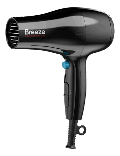 Secador De Pelo Gama Brezze Negro Ceramic Ion Tourmaline Ion