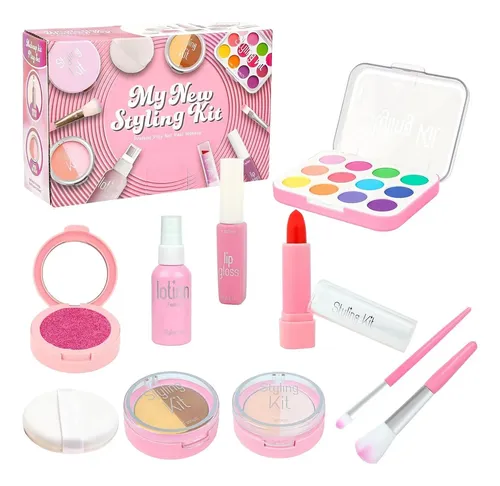 Kit De Maquillaje De Fantasía Lovinkiki Para Niñas Pink