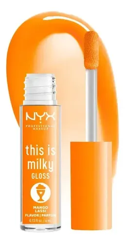 Brillo Labial Nyx Professional Makeup This Is Milky Gloss Tono Mango Lassi