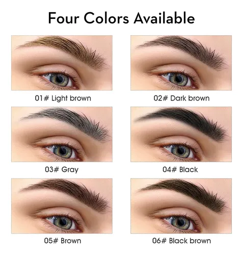 Bolígrafos De Cejas Microblading Larga Duración 3d 4 Puntas