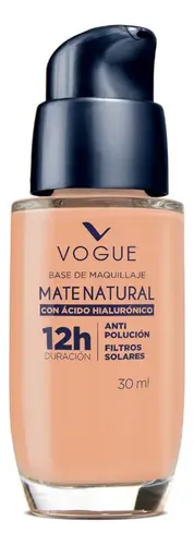 Base de Maquillaje Mate Natural Tono Arena Vogue