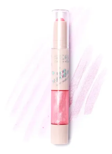 Iluminador Crayon Duo Brillo Labial Skora Maquillaje Brillo
