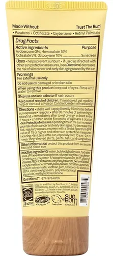 Sun Bum Loción Facial Solar Spf 50 Hidratante 85 G