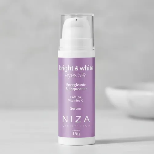 Contorno De Ojos Blanqueador Niza Bright & White Eyes 5% 15g Todo Tipo De Piel Día/noche