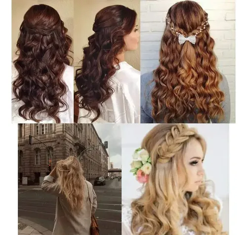 Buclera Profesional De Pelo Ceramica Ondas Rulera Cabello