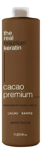 Tratamiento Para Alisado Cacao Premium X 1l Real Brazilian