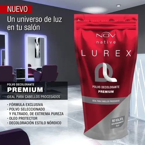 Polvo Decolorante Nov Lurex Premium X690gr