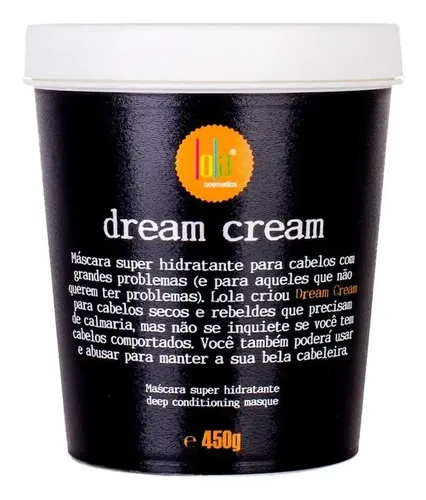 Mascara Capilar Dream Cream Super Hidratante 450g Lola