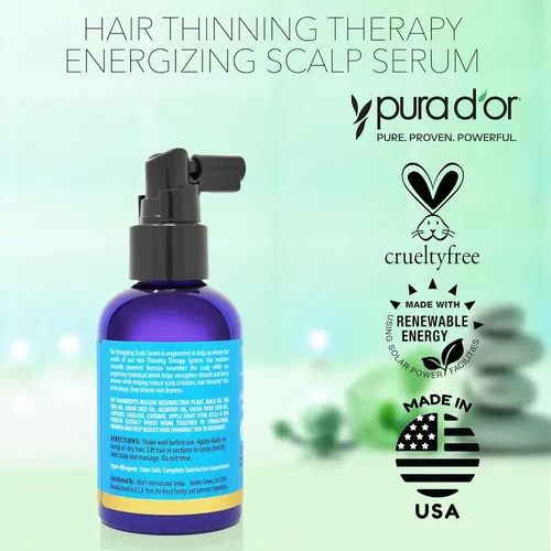 Pura D’or Hair Thinning Therapy Energizing Scalp Serum 120ml