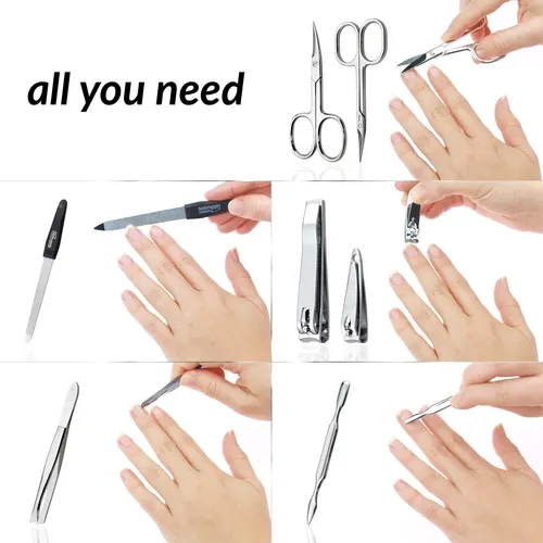 Set De Manicura Marqus Solingen Alemania De 7 Piezas Con Fun