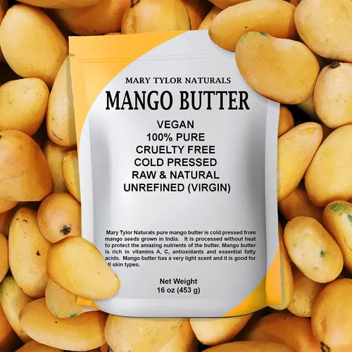 Manteca De Mango Mary Tylor Naturals Prensada En Frío, 1 Kg