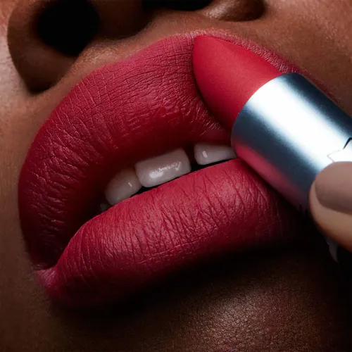 Lapiz Labial Mac Lipstick Powder Kiss Matte
