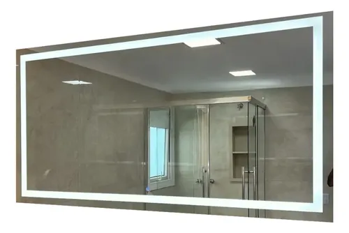 Espejo Rectangular Luz Led 100x80cm Touch On/off Dimerizable