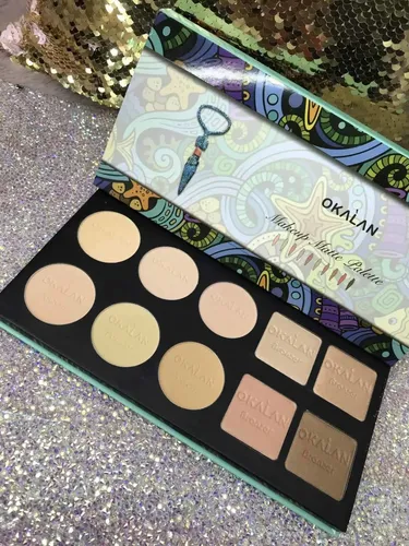 Okalan Paleta De Bronzer Y Powder