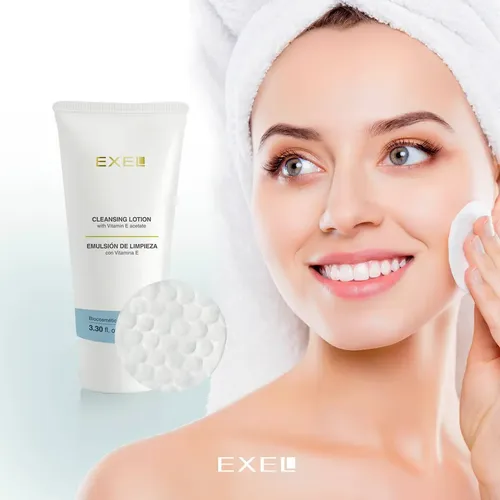 Emulsión De Limpieza Con Vitamina E Exel Pomo Anti-oxidante Tipo de piel Todo tipo de piel