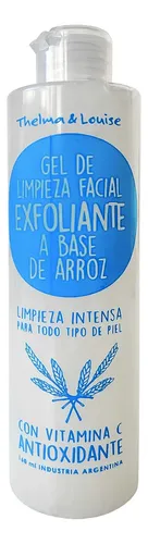 Gel De Limpieza Facial Exfoliante A Base De Arroz Vitamina C