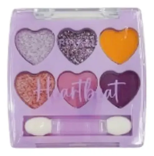 Sombras Heart Beat X6 Pink 21 Color Nro 2