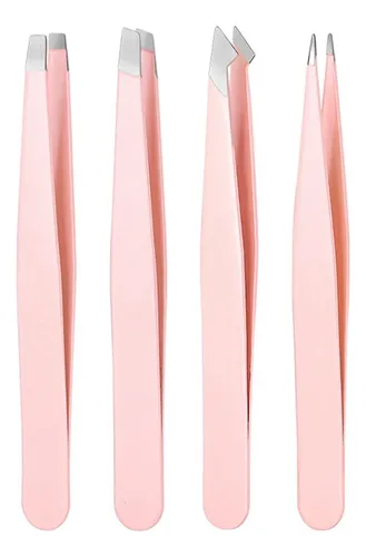 2 Juegos De Clips Para Cejas, Pinzas De Acero Inoxidable Par