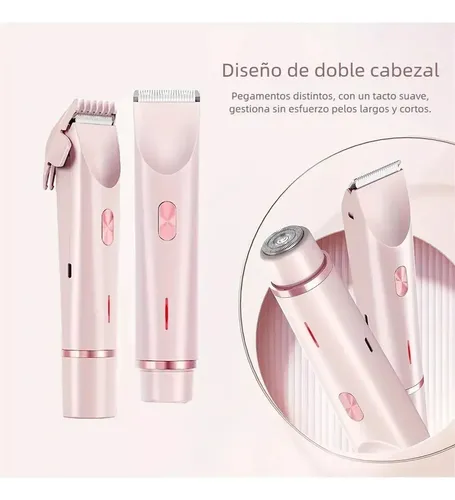 Depiladora Eléctrica Femenina 2 En 1 Recargable