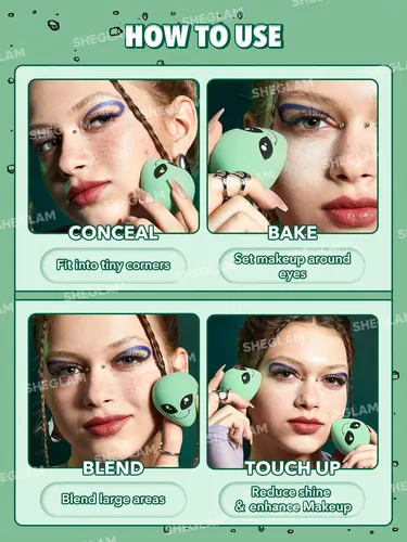 Esponja De Maquillaje Sheglam Interstellar Beauty