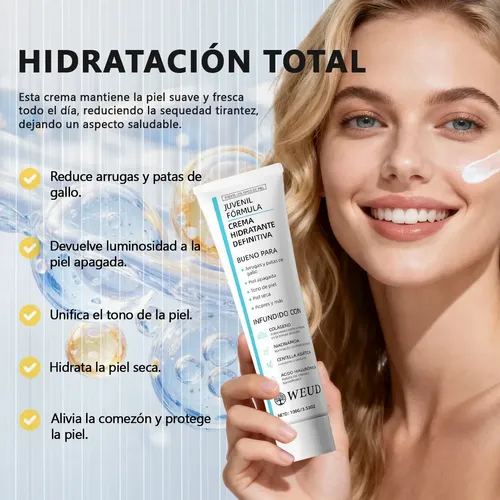 Kit Reafirmante Antiarrugas Con Colágeno Y Brillo Completo