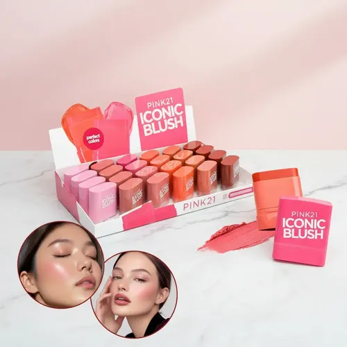 Rubor En Barra Brillante Iconic Blush Stick Colores Pink 21