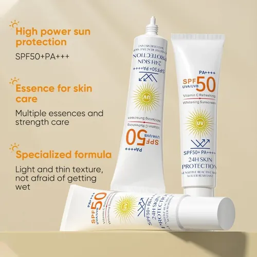 Protector Solar Facial Tintado Spf50+ Vitamina C/atefa