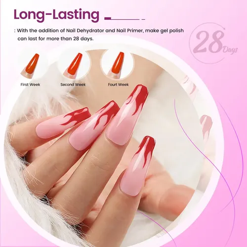 Conjunto Uñas Jodsone 15 Ml: Primer, Base Y Top Coat