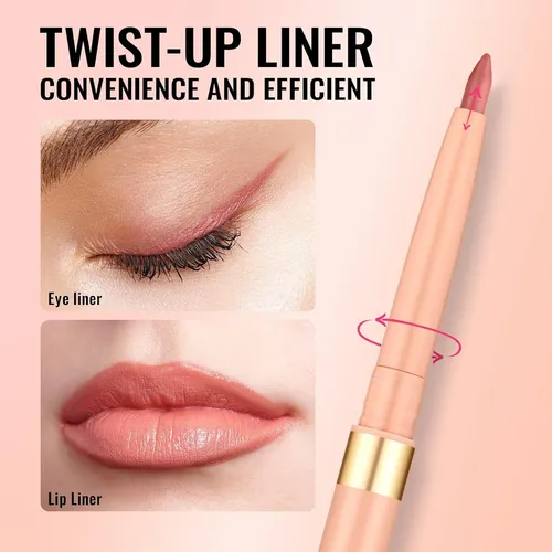 Delineador Labial Impermeable Oulac Ll04 Sunlit Peach