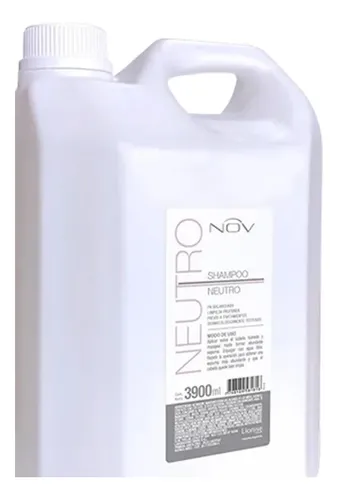 Shampoo Nov Neutro Alisados Profesional Peluquería X 3900ml