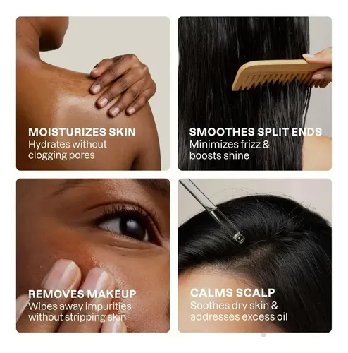 ~tratamiento Capilar Con Aceite De Jojoba Orgánico Cliganic