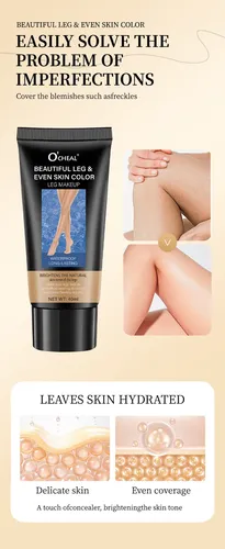 M* Loción Con Color For Piernas Efecto Bronceado Y Piel *xl
