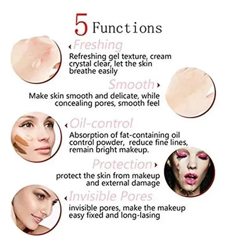 Primer Facial De Maquillaje Bestland Pro Hidratante De Larga