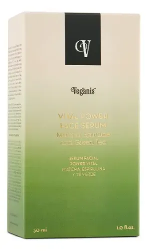 Serum Facial Veganis Vital Power Con Matcha Espirulina X30ml