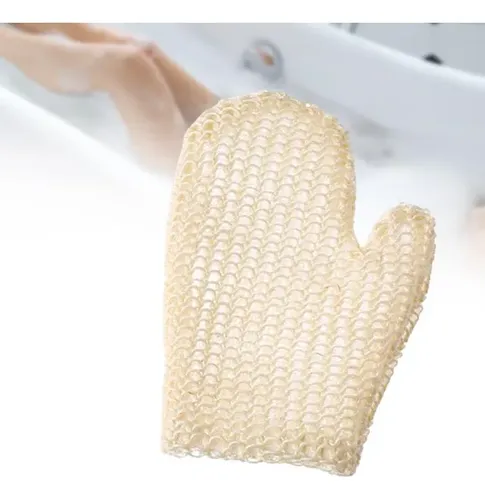 Manopla Guante Exfoliante Limpieza Sisal Rostro Corporal