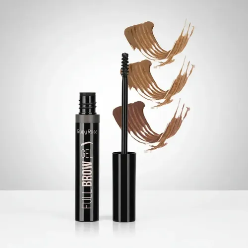 Full Brow Gel Voluminizador Cejas Ruby Rose Color 02 Medium