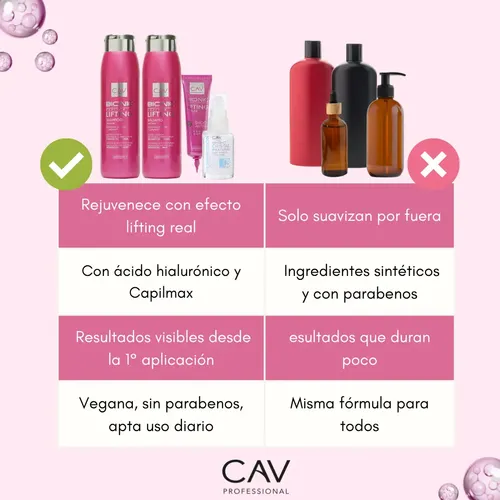 Kit Capilar Anti-age Ácido Hialurónico Lifting Y Brillo