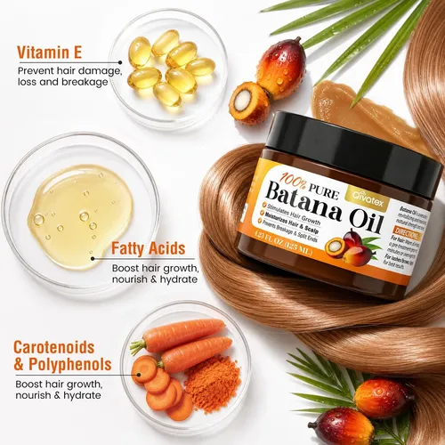 Aceite De Batana Qivatex Para Crecimiento Capilar 125ml