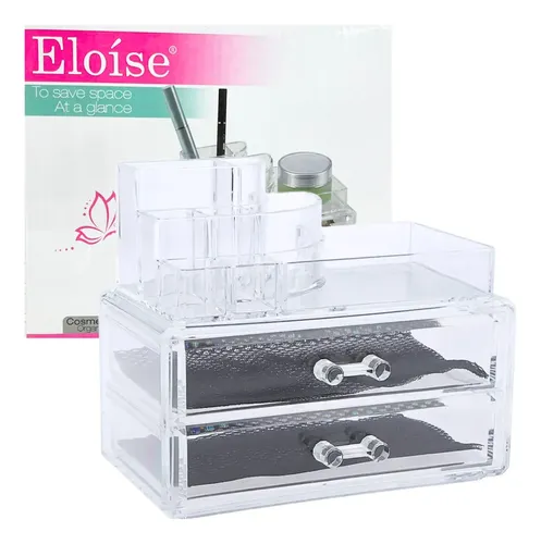 Organizador De Maquillaje Porta Cosméticos Acrílico Makeup