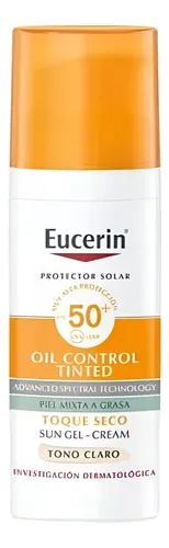 Protector Solar Eucerin Oil Control Toqu
