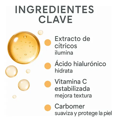 Serum Facial Antioxidante Vitamina C Ampollas 30 Unidades