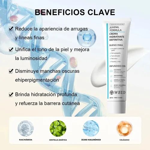 Kit Weud 5 En 1: Cremas Y Sueros Para Cuidado Facial Complet