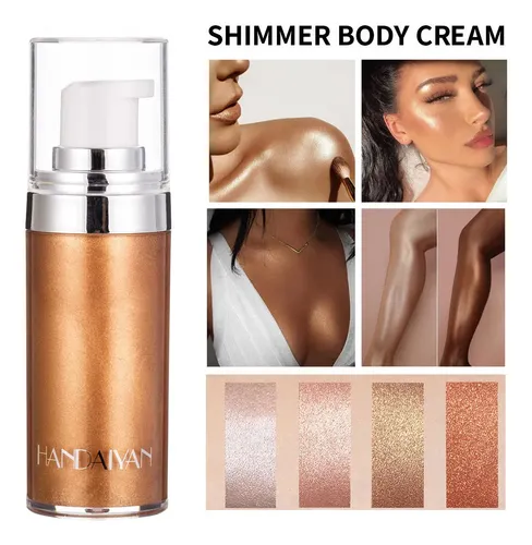Emulsión Líquida Body Highlight, Iluminadora Mineral, 4 Unid