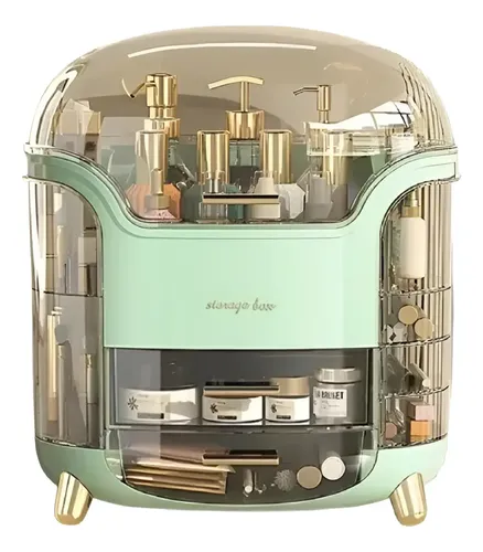 Organizador De Maquillajes Make Up Tocador Capsula
