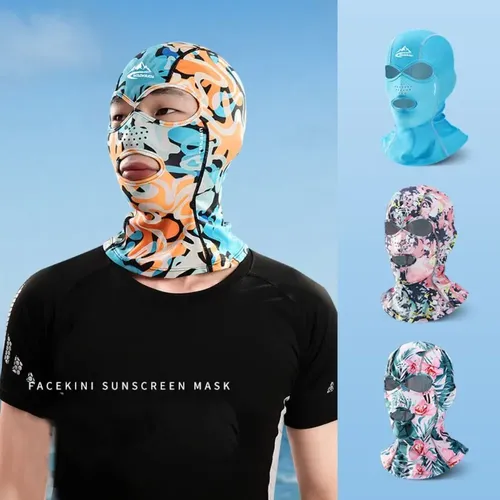 Gorro De Baño De Poliéster Con Protección Solar Y Elastano J