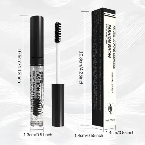 Conjunto Gel Fijador Y Gel Teñido Para Cejas Wantuoluo 2