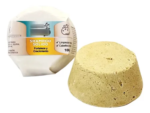 Shampoo Solido Crecimiento Y Fortaleza X 100g Naturalfro